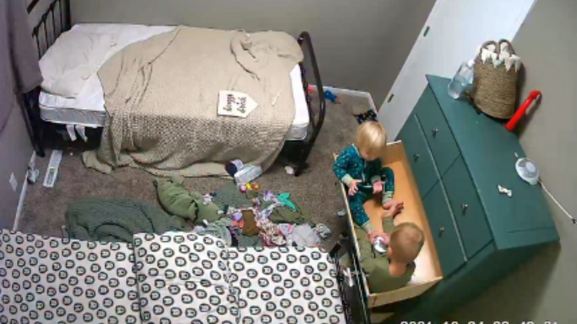Mom Hears Twins in Bedroom, Nothing Prepares Her for What Baby Cam Reveals 