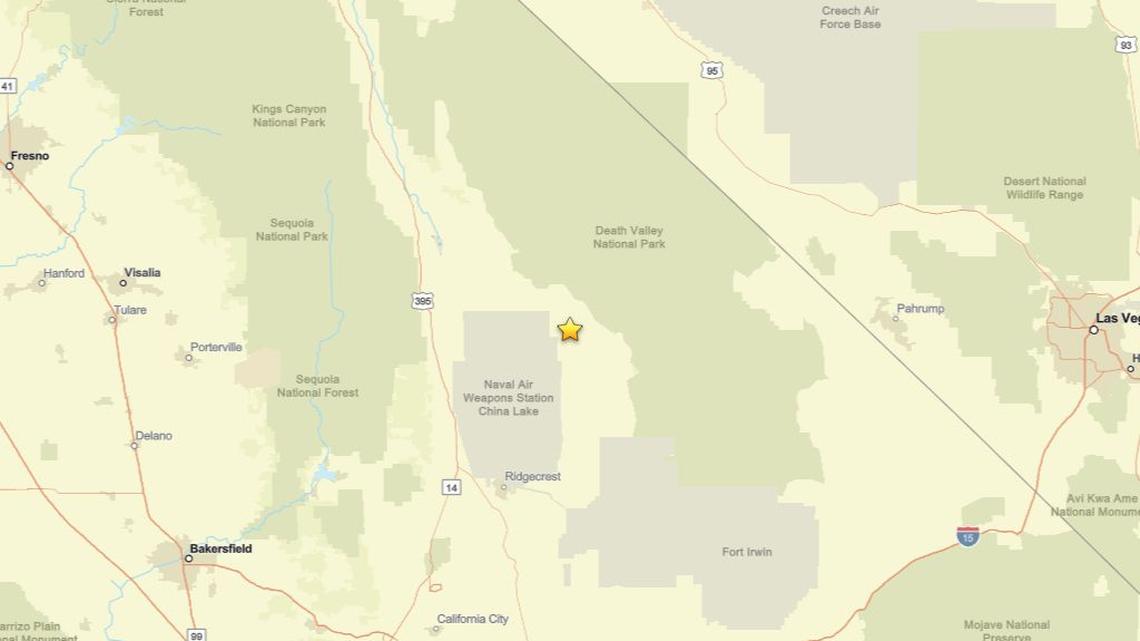 Update: 2.2 magnitude earthquake recorded near Searles Valley, CA on May 20 