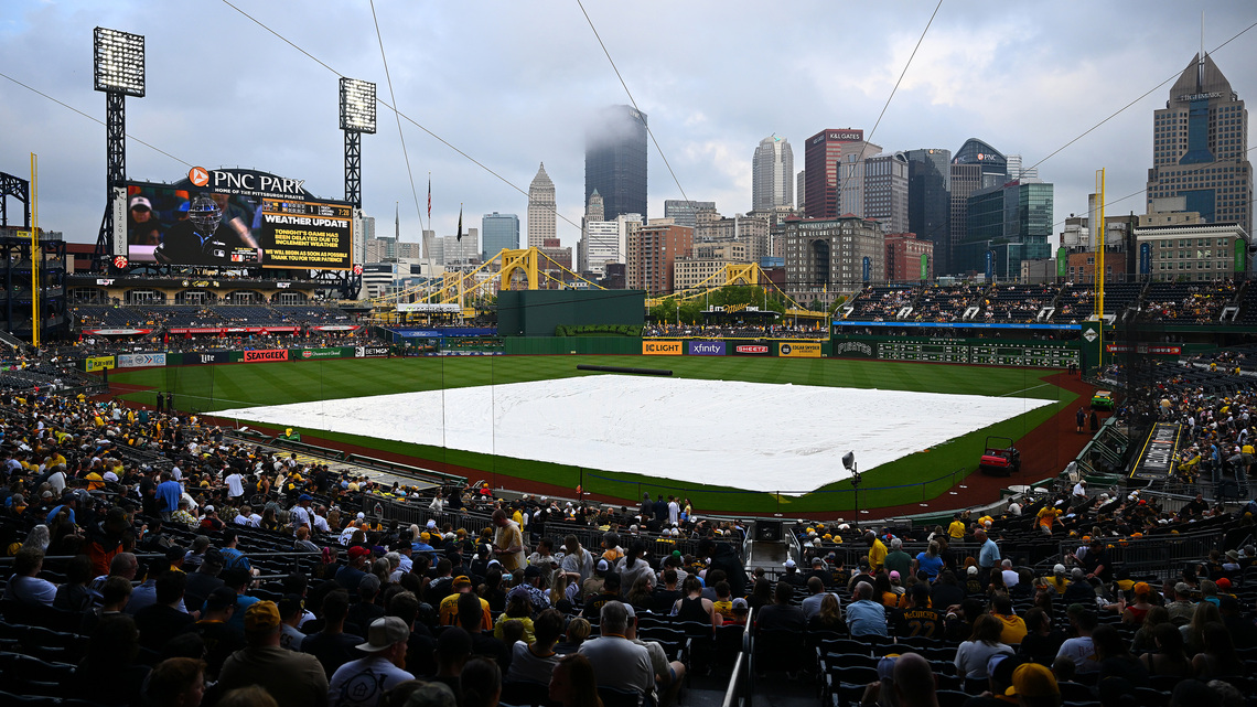 Pirates and Brewers to play doubleheader Saturday after series opener is washed out 