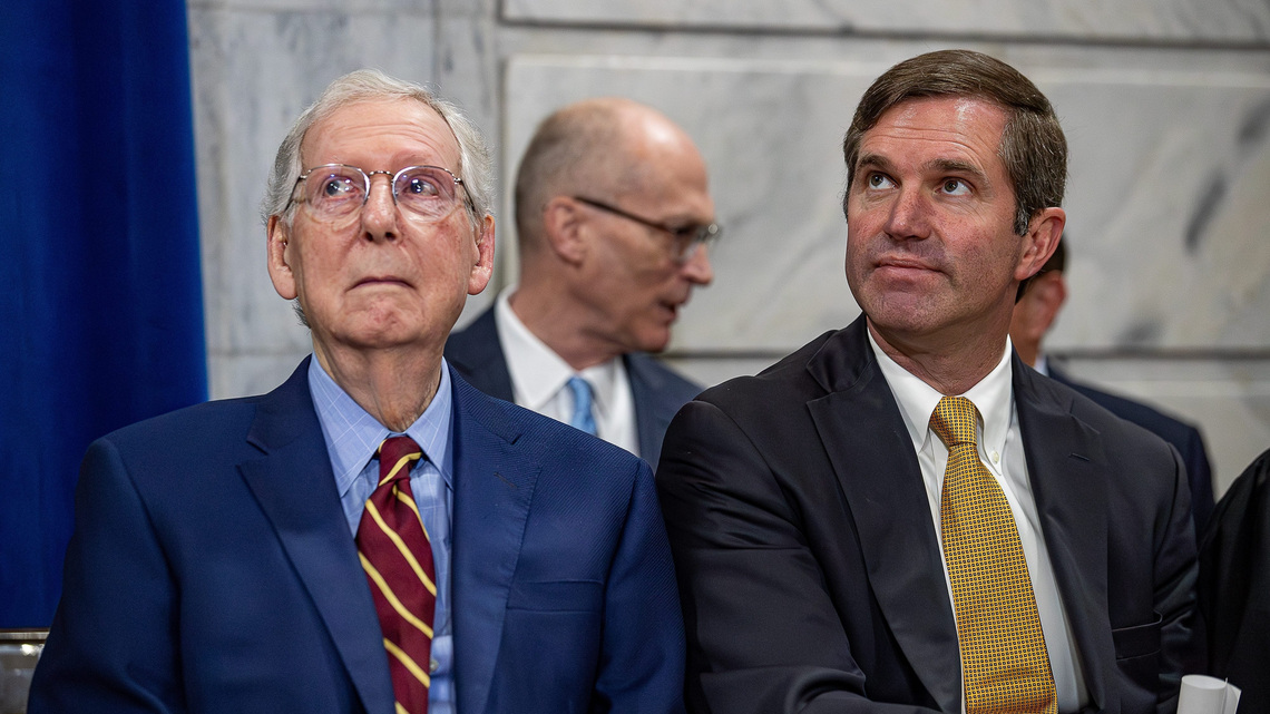 Kentucky governor urges McConnell to 'provide proof' in new letter 