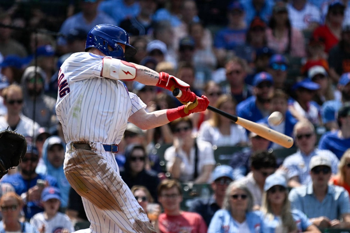  Pete Crow-Armstrong generated elite exit velocity readings even while enduring hitless stretches. Matt Marton-Imagn Images