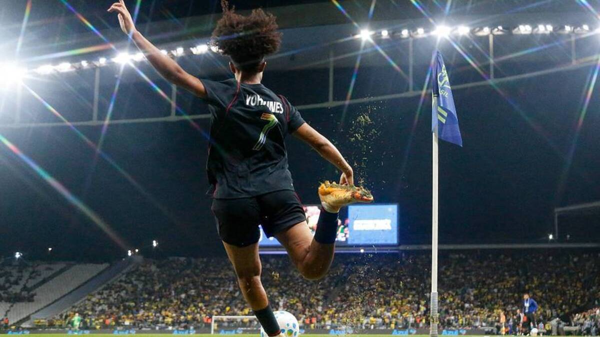  Lily Yohannes continued to show she's a future star of the USWNT. | Miguel Schincariol/AFP/Getty Images 