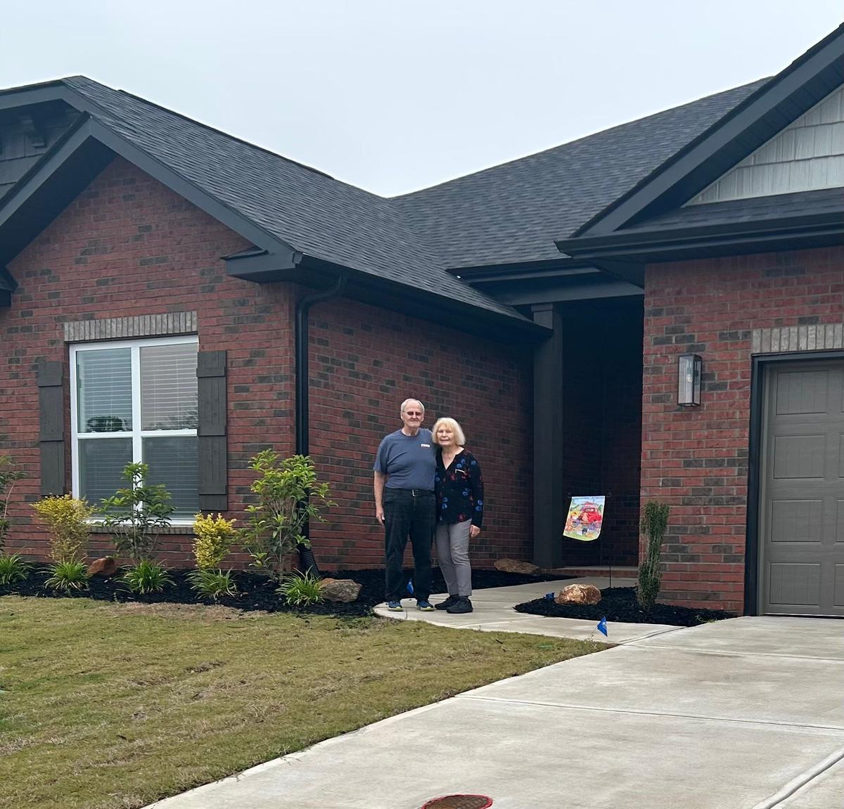 Marilyn and Ed Smolynec. The couple used a "buy before you sell" mortgage product when they last moved.