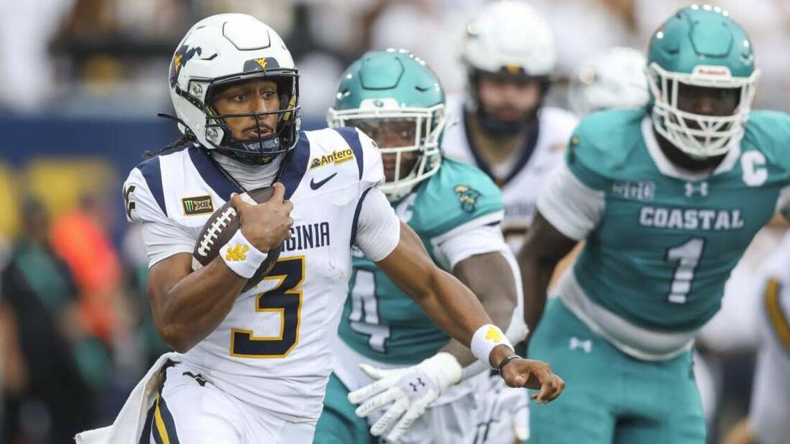 Michael Hawkins Jr. delivers win over Coastal Carolina in West Virginia debut 
