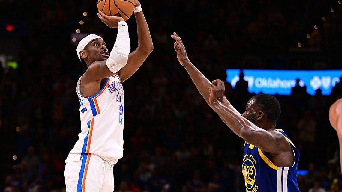 Shai Gilgeous-Alexander's 2 late treys lift Thunder past Nuggets 