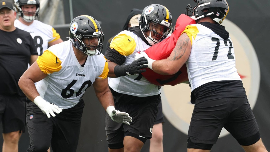 Steelers' Dylan Cook Isn't Changing Approach Despite Right Tackle Competition 
