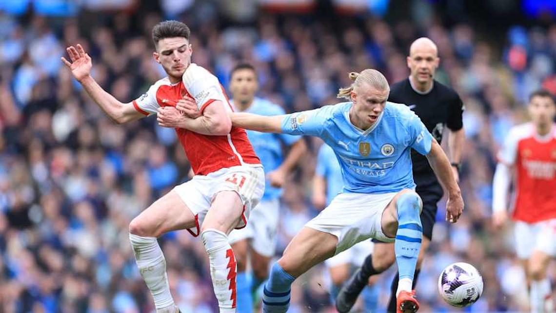  The Gunners played for a point down the stretch. | Simon Stacpoole/Offside/Offside/Getty Images 