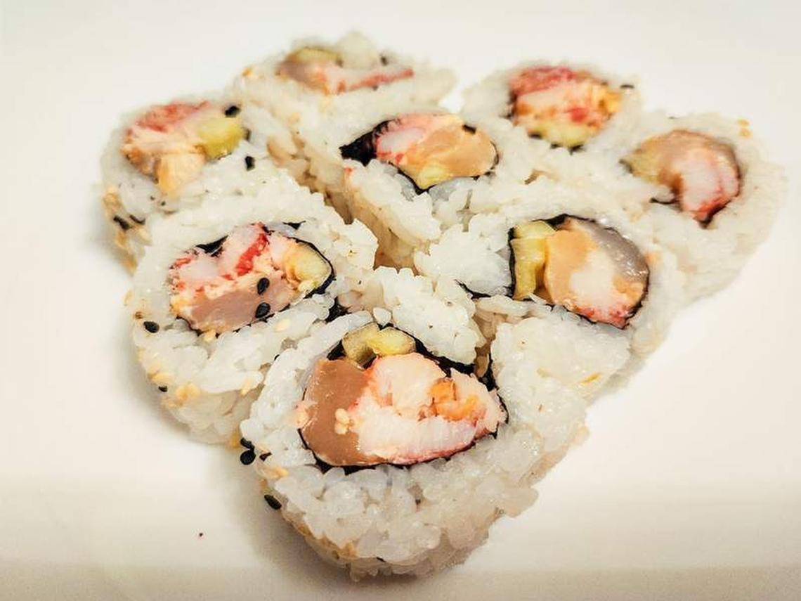  Enjoy creative sushi rolls at the hidden gem Sushi Okalani. Photo credit: June Russell-Chamberlin 
