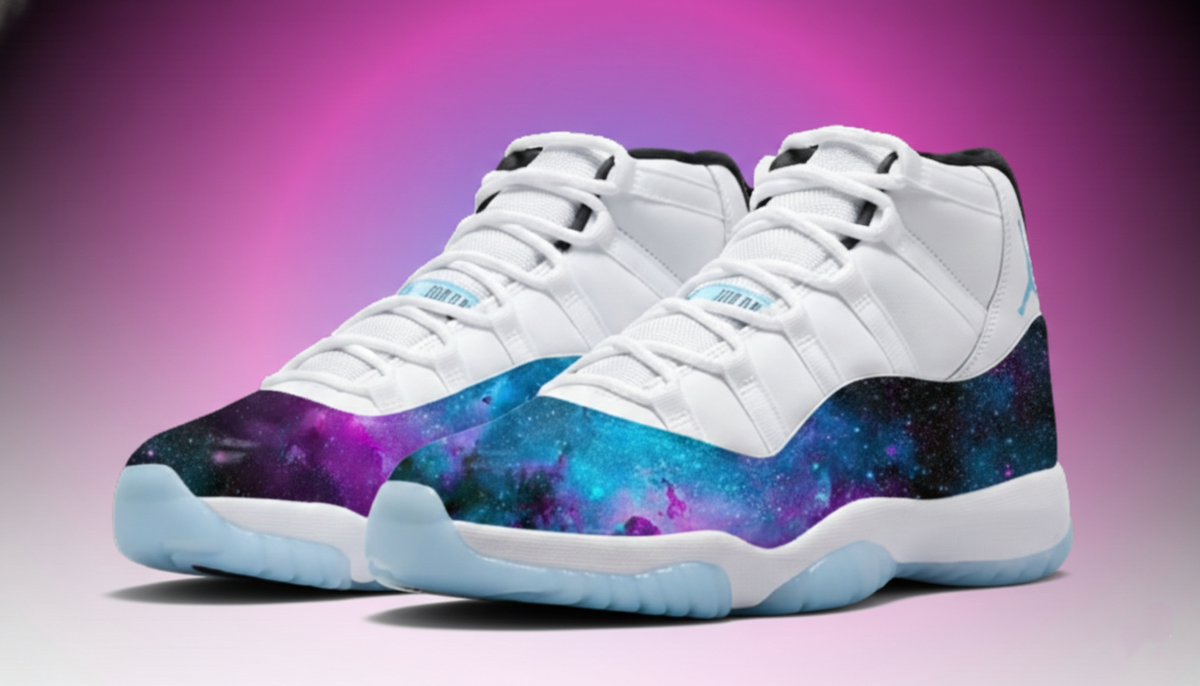  Air Jordan 11 Space Jam Galaxy zsneakerheadz h/t RabaKali