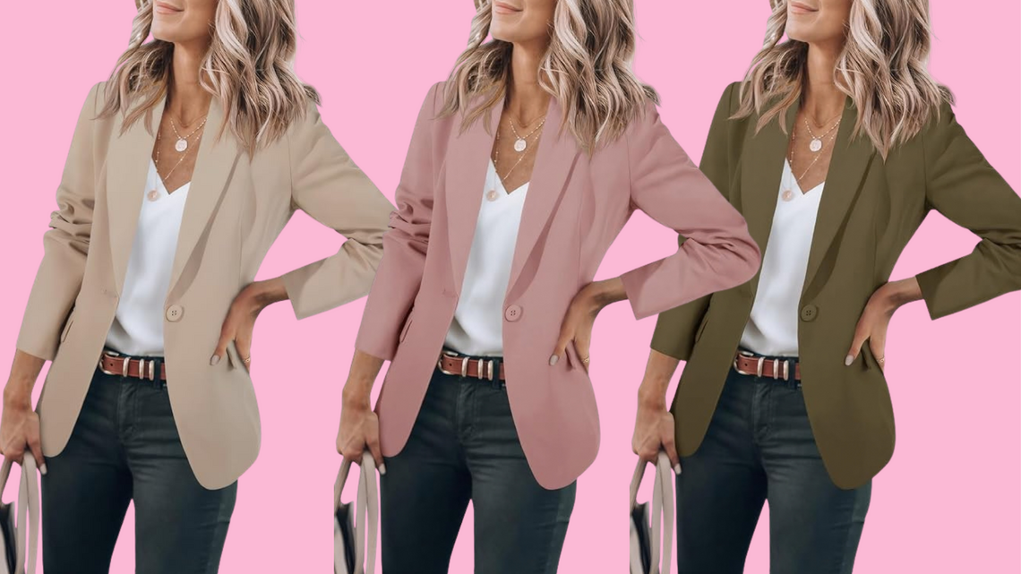 This Relaxed Blazer Makes Every Outfit Look Pulled Together - Only $48 