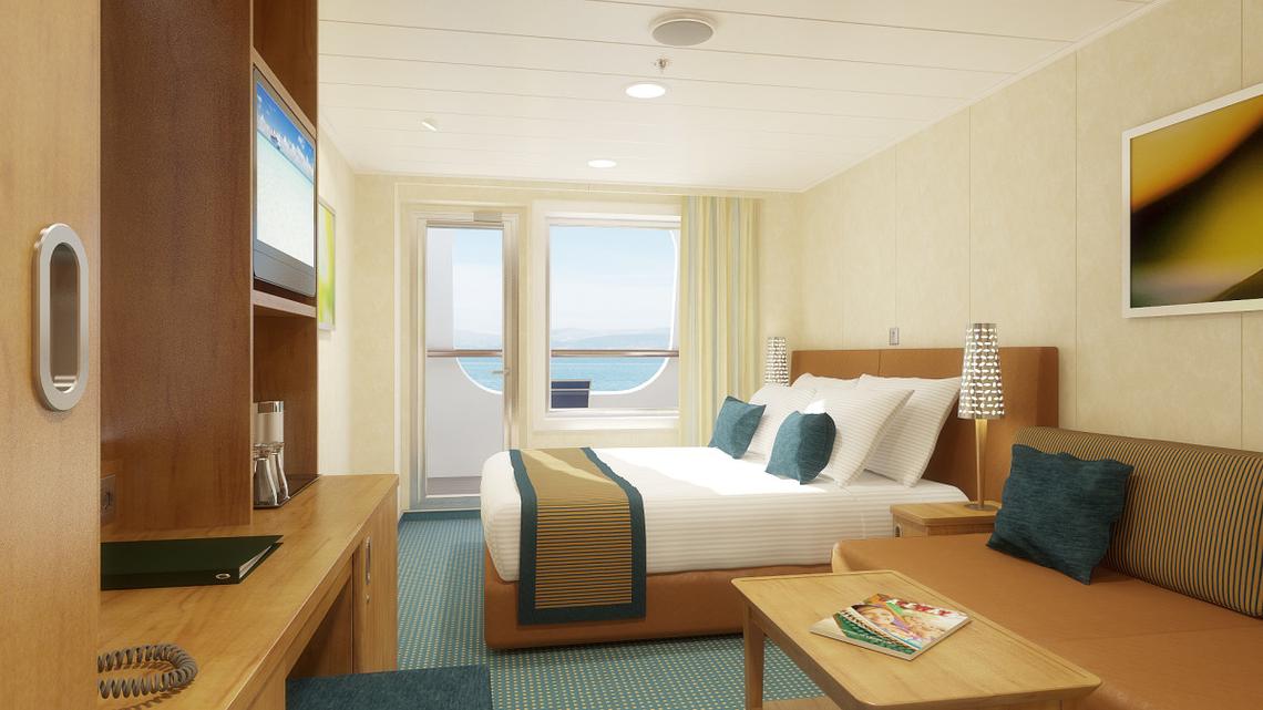 Is booking a cruise cabin on a higher deck better on Carnival ships?
