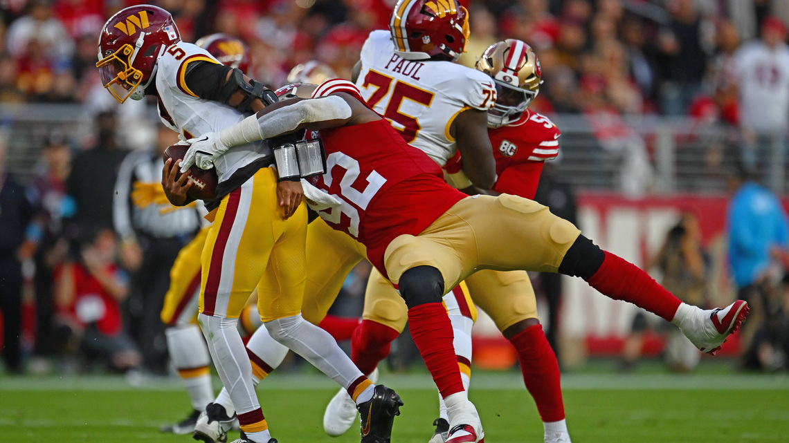 49ers defeat Commanders 23-17 on ‘Monday Night Football'