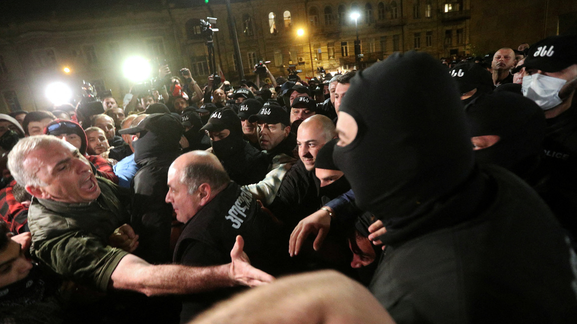 Georgian opposition politician sentenced to 13 years on terrorism charge 