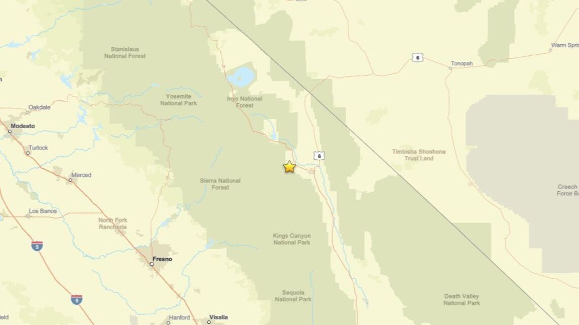 Update: Earthquake measuring 2.3 shakes area near Round Valley, CA on Sept. 29 