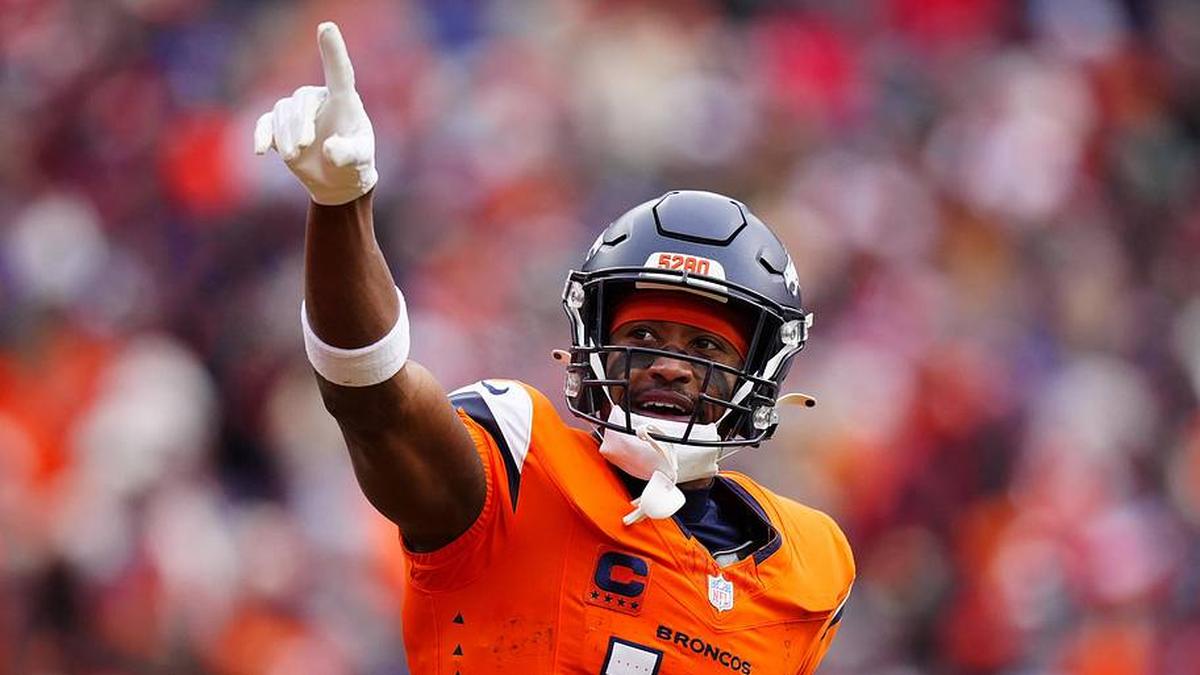  Courtland Sutton will have a new pass-catching partner this season in Jaylen Waddle. | Ron Chenoy-Imagn Images 