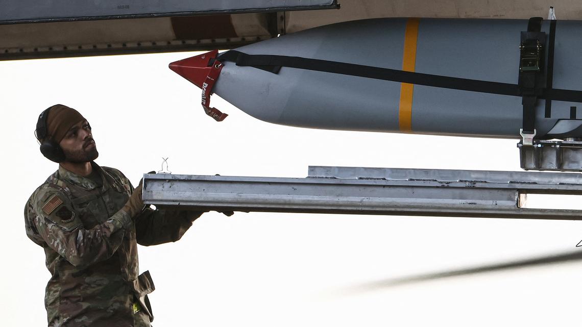 US deploys bulk of stealthy long-range missile for Iran war