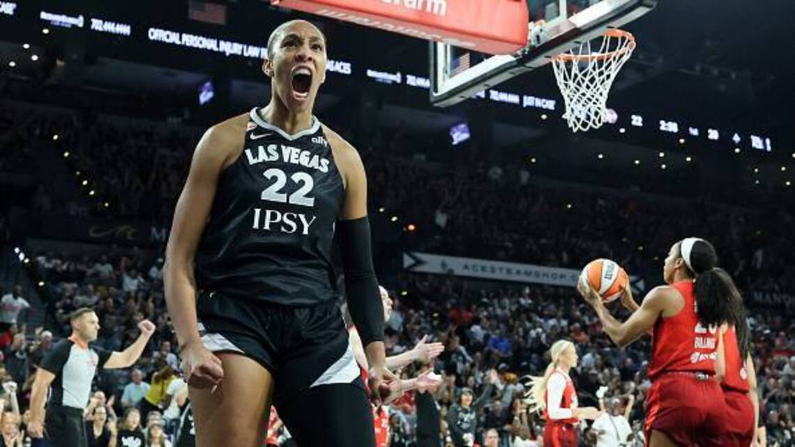 The Aces Got Away With a Dangerous Foul on Fever's Lexie Hull in Game 3. They Still Won Fair and Square.