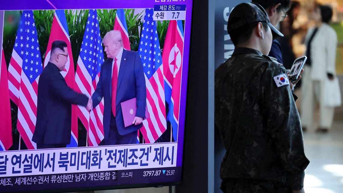 Trump says North Korea's Kim has responded to his overtures
