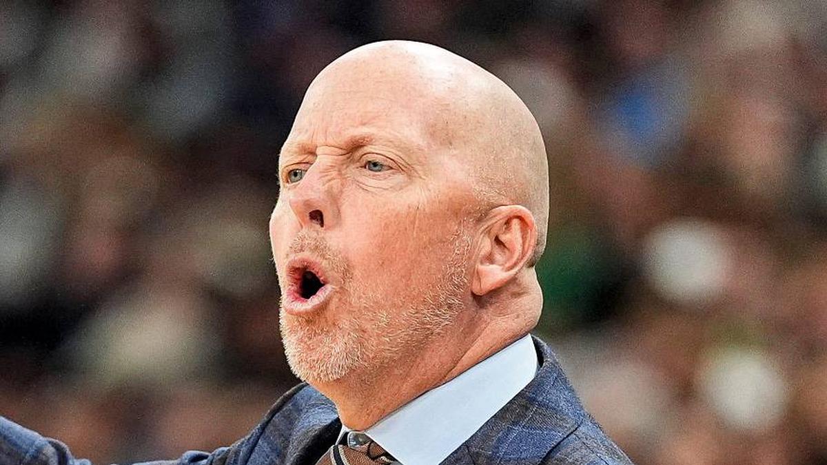  UCLA head coach Mick Cronin reacts to a play against Michigan State during the first half of Big Ten tournament quarterfinal at United Center in Chicago on Friday, March 13, 2026. | Junfu Han / USA TODAY NETWORK via Imagn Images 