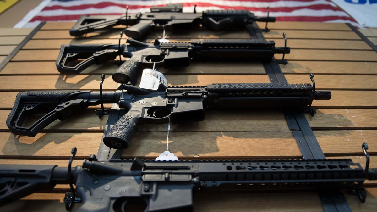 Washington Gov. Jay Inslee signed a bill into law in April that immediately banned the sale of certain semi-automatic rifles in the state.