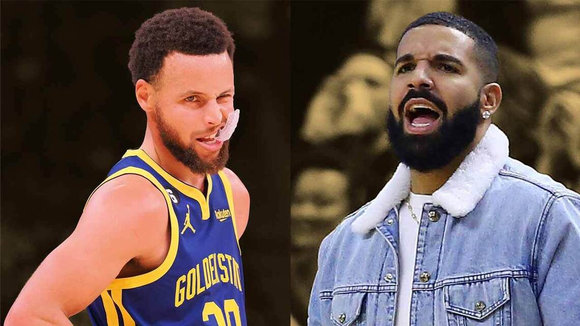 Drake on how Stephen Curry landed his customized Kobe Bryant jacket: "Steph's my guy, we're family" 