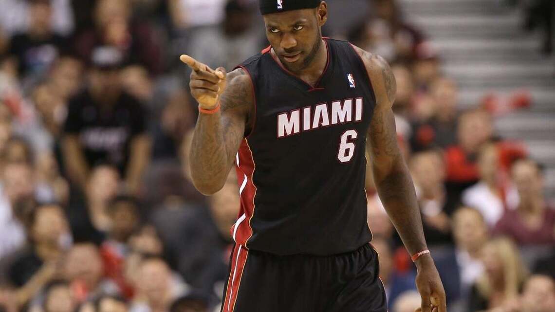 Heat: Link for LeBron James presser posted by mistake 