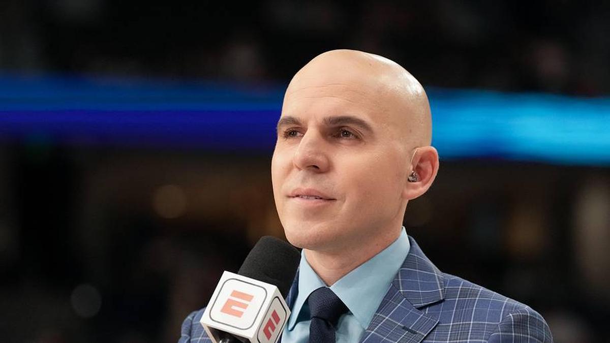  Ryan Ruocco calls NBA, WNBA and college basketball games for ESPN | Kirby Lee-Imagn Images 