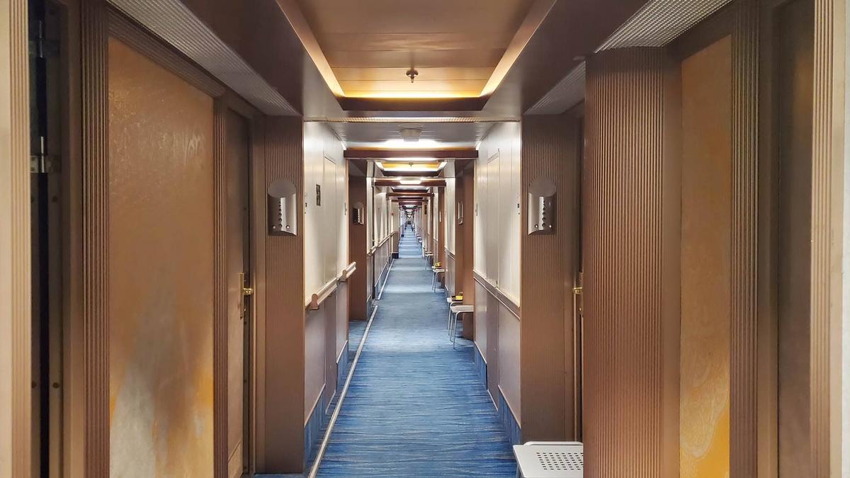  Decorating your cabin door can make it easier to find your stateroom on a cruise. 