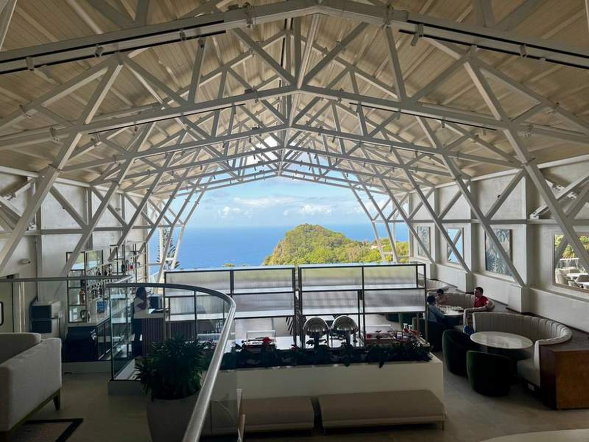  From the lobby and bar of Saba's newest hotel, The Scenery, the views are simply unforgettable. Photo credit: Emily Molina 