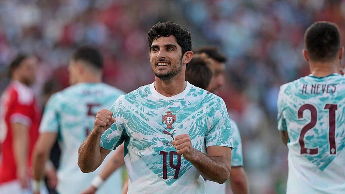  Gonçalo Guedes was on the scoresheet last time out. | Bruno de Carvalho/SOPA Images/LightRocket/Getty Images 