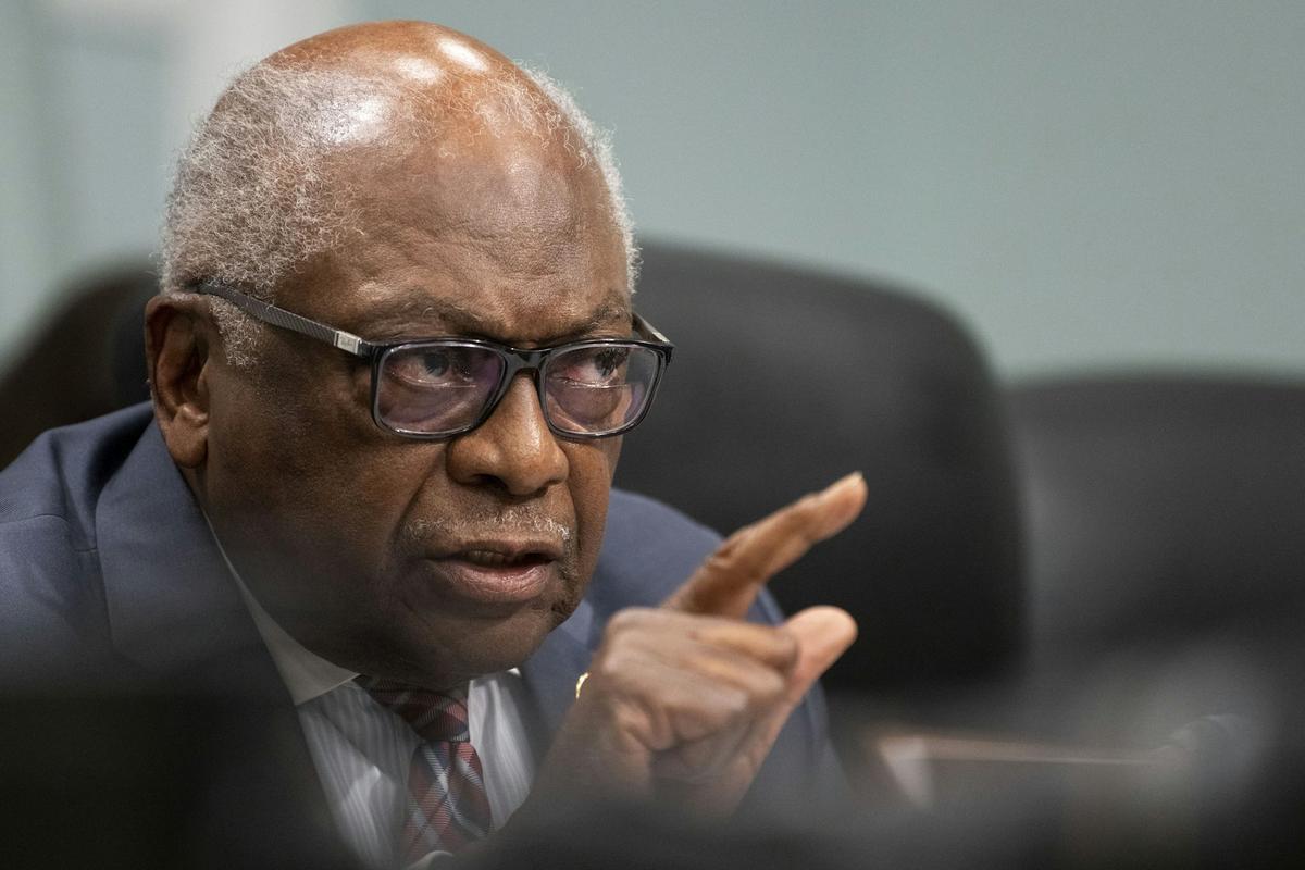  Republicans in South Carolina want to draw a new congressional map, and it could eliminate the district that has for decades elected Democrat Jim Clyburn. Kevin Wolf/AP Photo 