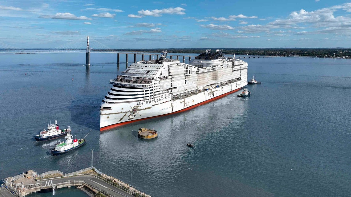 Two New Cruise Ships Just Hit the Water for the First Time 