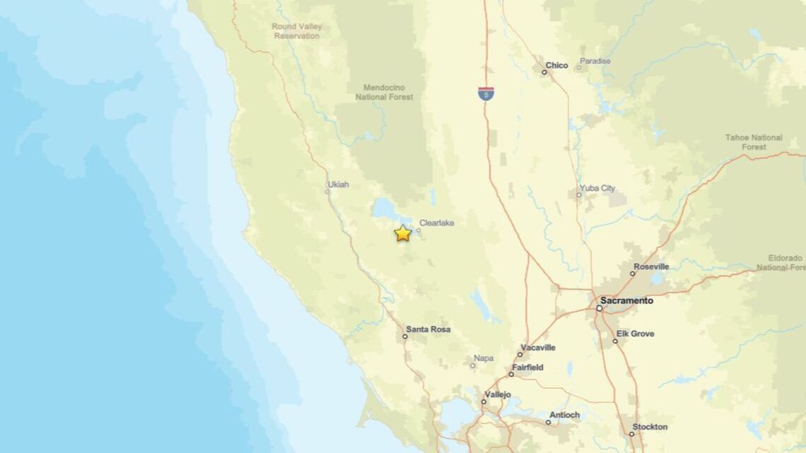 2.2 magnitude earthquake shakes near Soda Bay, CA on Aug. 30 