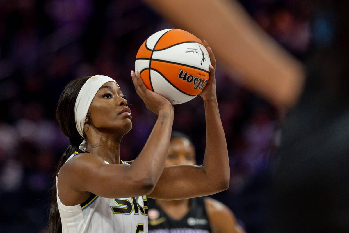  Chicago Sky forward Rickea Jackson (5) Bob Kupbens-Imagn Images