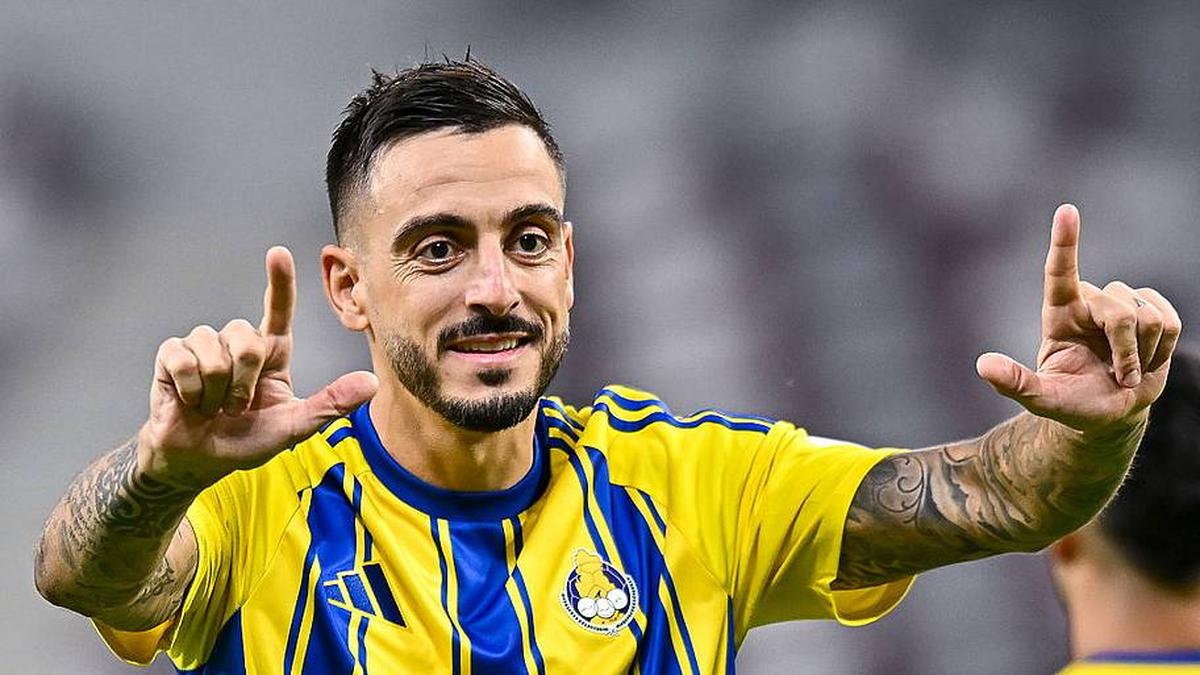  Carvajal's brother-in-law Joselu has been playing in Qatar. | Noushad Thekkayil/NurPhoto via Getty Images 