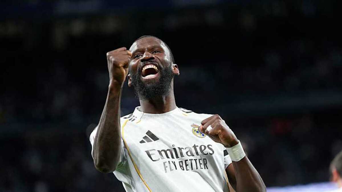  Antonio Rüdiger has risen to the occasion in Madrid. | Oscar J. Barroso/Europa Press/Getty Images 
