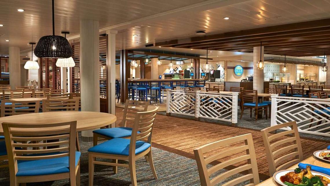  Finding an open table at the buffet can sometimes be a challenge on Carnival cruise ships. 