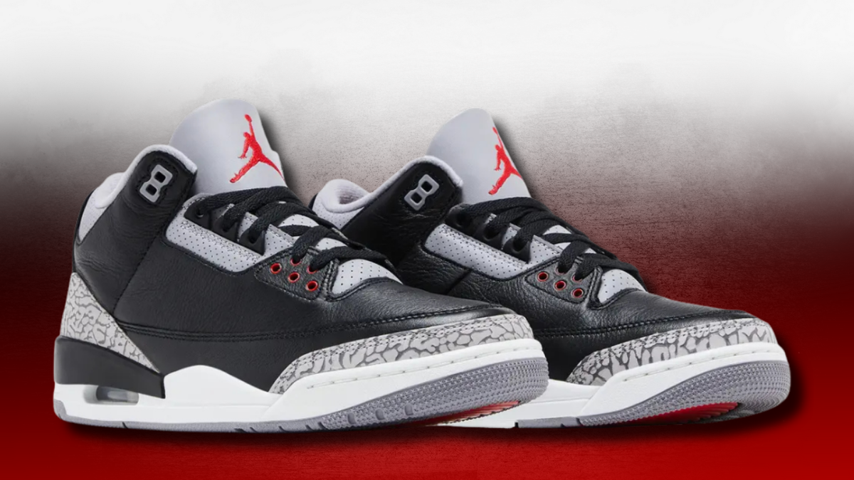  Air Jordan 3 Retro OG Black Cement 2024 Goat h//t RabaKali