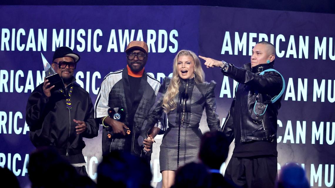 Fergie Reunites With Black Eyed Peas at 2026 American Music Awards 