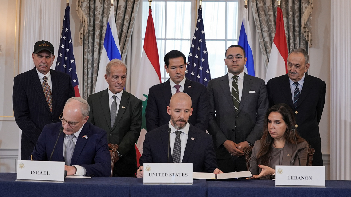 Israel, Lebanon sign initial agreement after US-mediated talks 