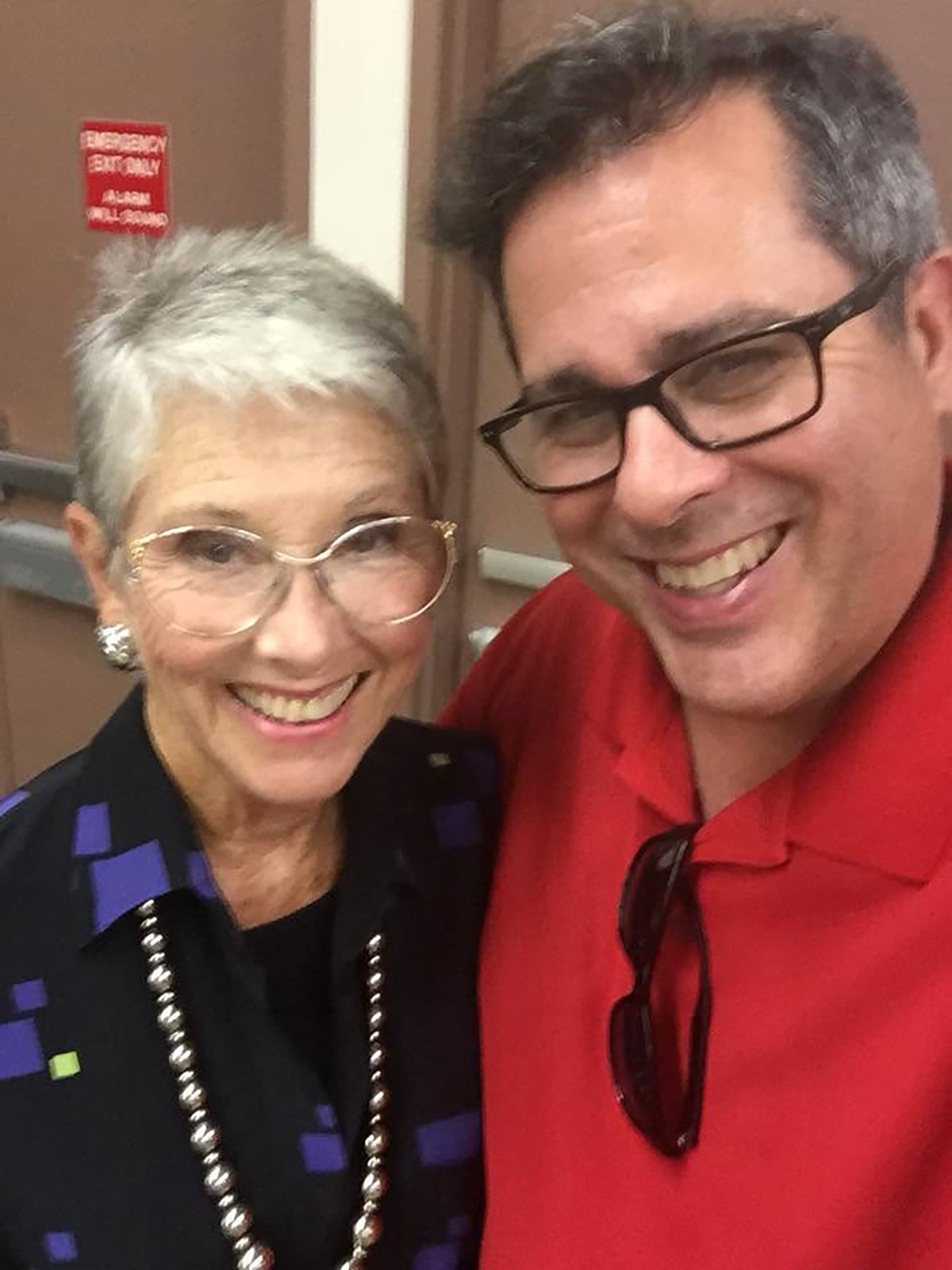 Mother and son: Elinor Donahue and Peter K. Ackerman.Courtesy Peter K. Ackerman