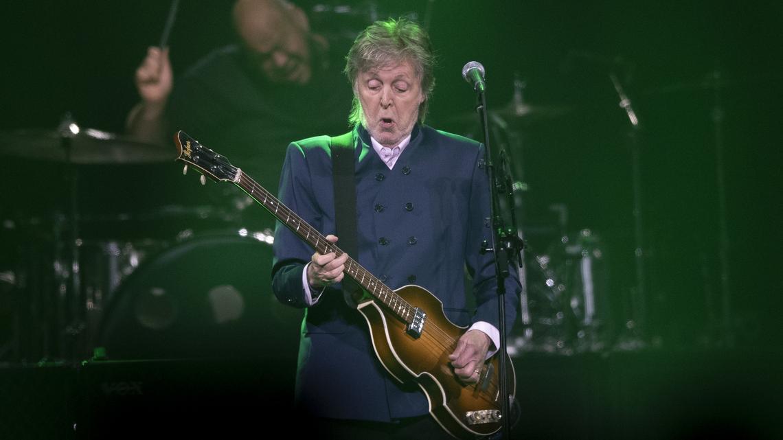 Paul McCartney rocks Apple HQ with lengthy set of classic tunes 
