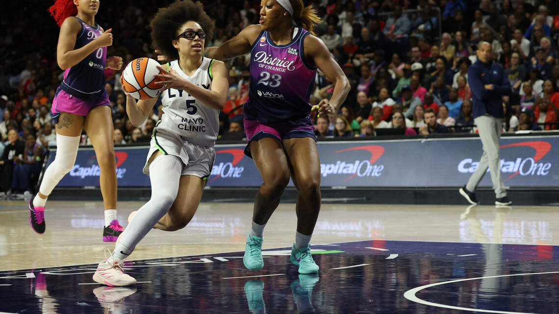 Olivia Miles puts up 24 as Lynx beat Mystics to extend winning streak 