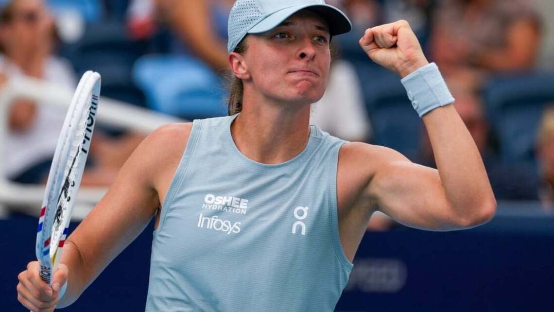 Iga Swiatek collects 150th WTA 1000 win at Wuhan 