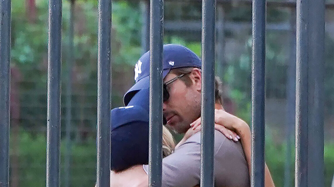Glen Powell and Michelle Randolph Pack on PDA During Walk in Paris 