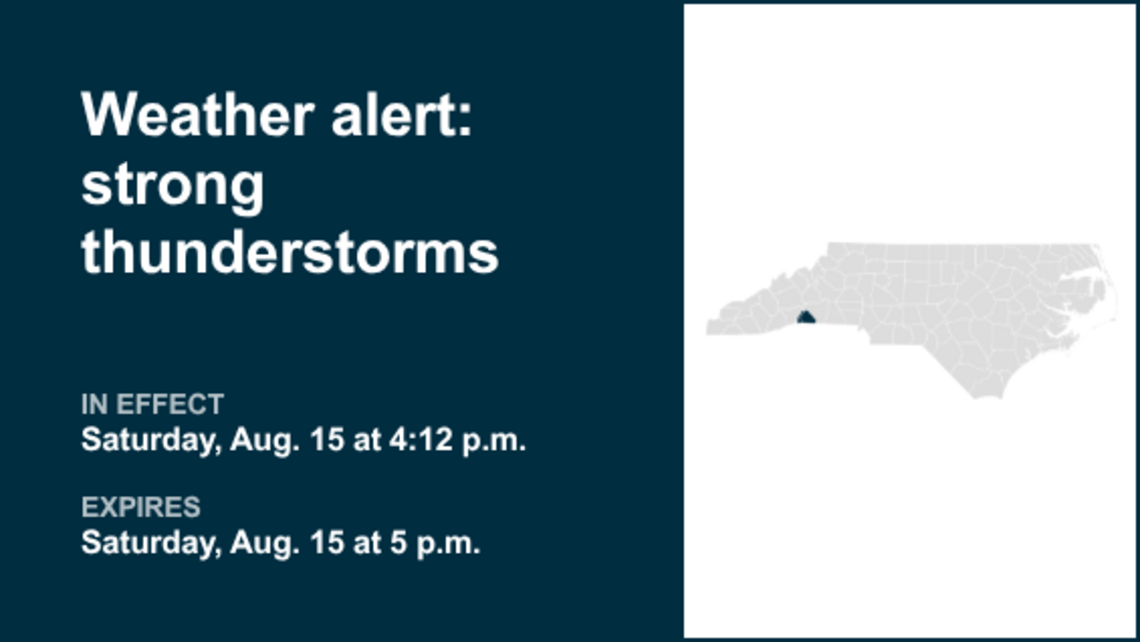 Prepare for pea-sized hail with thunderstorms in Polk Mountains and Eastern Polk Saturday 