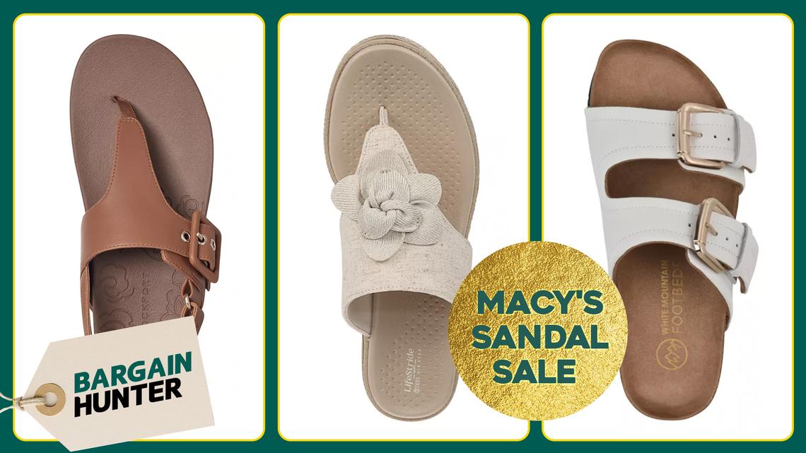 Spring Break Ready: Snag These Stylish Sandals From Macy's for Under $50 