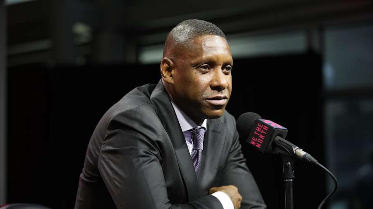  The Mavericks hired former Raptors executive Masai Ujiri as their next president of basketball operations. | John E. Sokolowski-Imagn Images 