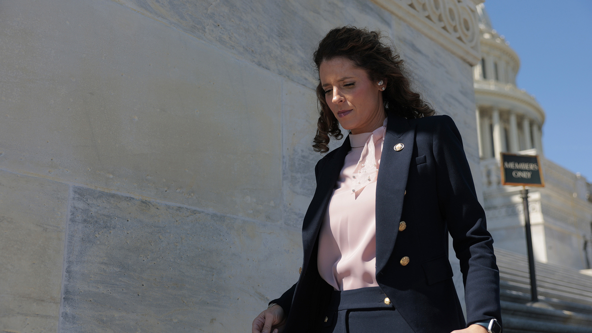 U.S. Rep. Julia Letlow, R-La., departs during a series of votes at the Capitol on March 11, 2025, in Washington, D.C. Letlow won the GOP primary for the Louisiana Senate seat in 2026. (Anna Moneymaker/Getty Images/TNS)