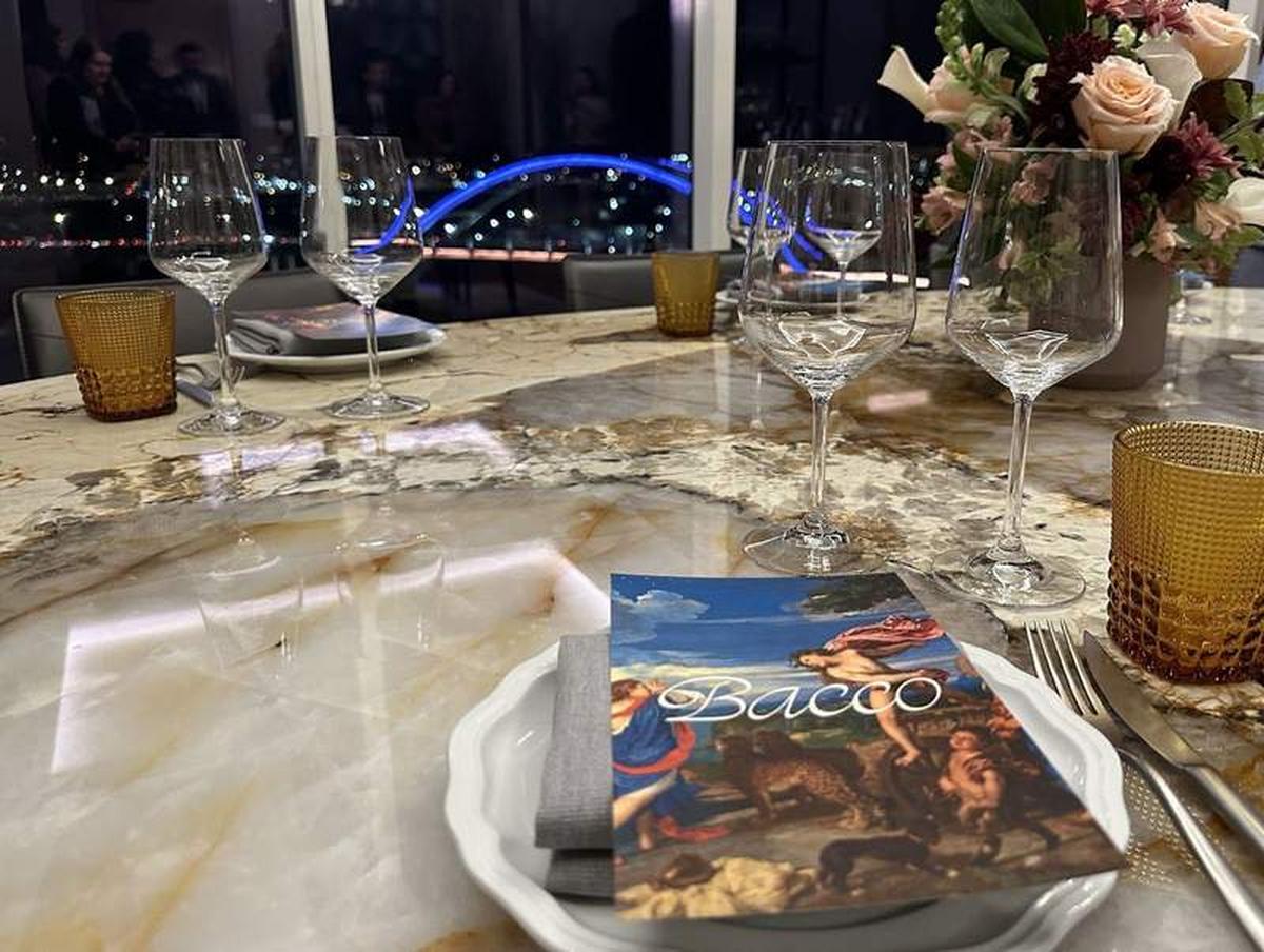  We had an amazing dinner with a gorgeous view at Bacco. The restaurant will be opening soon. Photo credit: Robin O’Neal Smith 